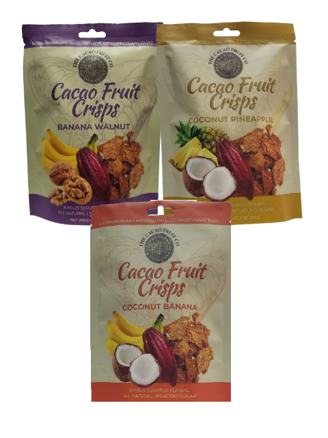 Cacao Fruit Crisps <br><b>Variety</b> 6-Pack