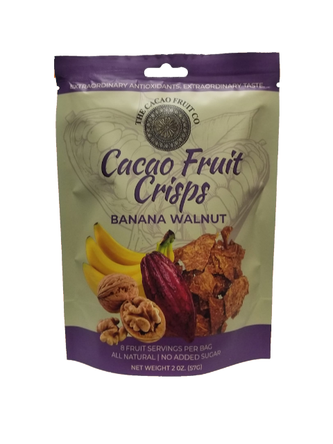 Cacao Fruit Crisps <br><b>Banana Walnut</b> 6-Pack