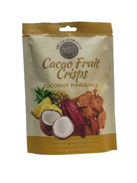 Cacao Fruit Crisps <br><b>Coconut Pineapple</b> 6-Pack